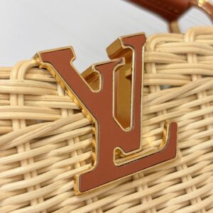 Louis Vuitton Capucines BB Handbag Brown Beige