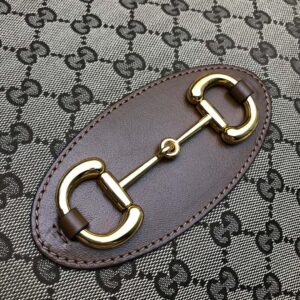 Gucci Horsebit 1955 GG Supreme Canvas Leather
