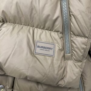 Burberry Halsby Down Puffer Jacket Khaki Green
