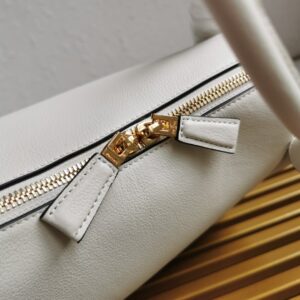 Prada Leather Darling Top-Handle Bag