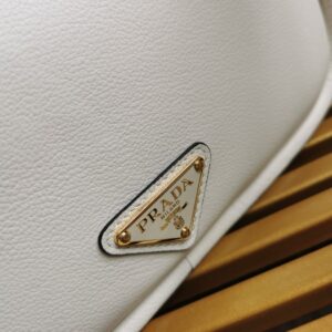 Prada Leather Darling Top-Handle Bag