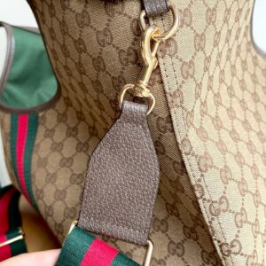 Gucci Giglio Tote Brown Top quality 1:1 Replica