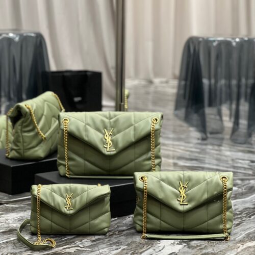 cd845e63 Saint Laurent loulou puffer toy quilted leather shoulder bag