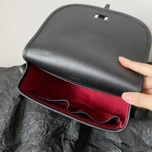 GOYARD Goyardine Belvedere III PM Messenger Bag Jet Black