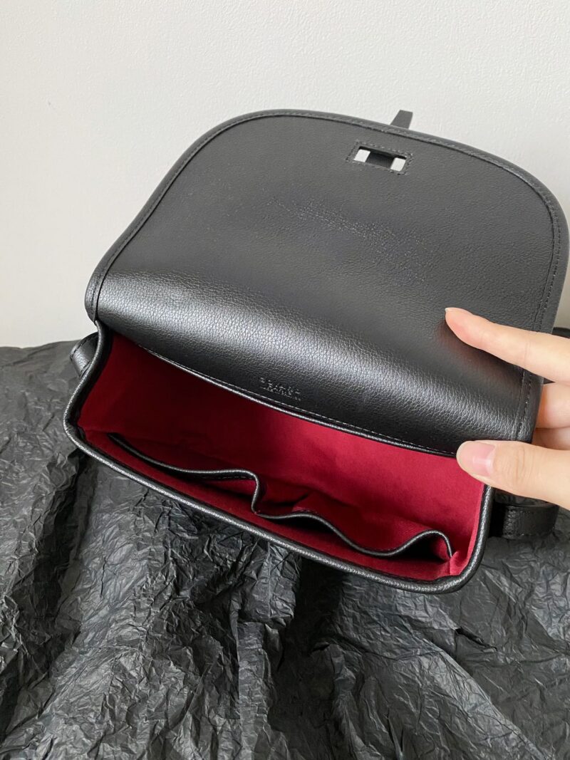 GOYARD Goyardine Belvedere III PM Messenger Bag Jet Black