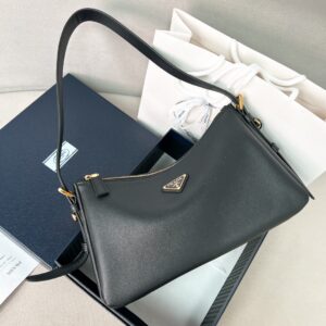 Prada Medium Aimée Shoulder Bag | Black