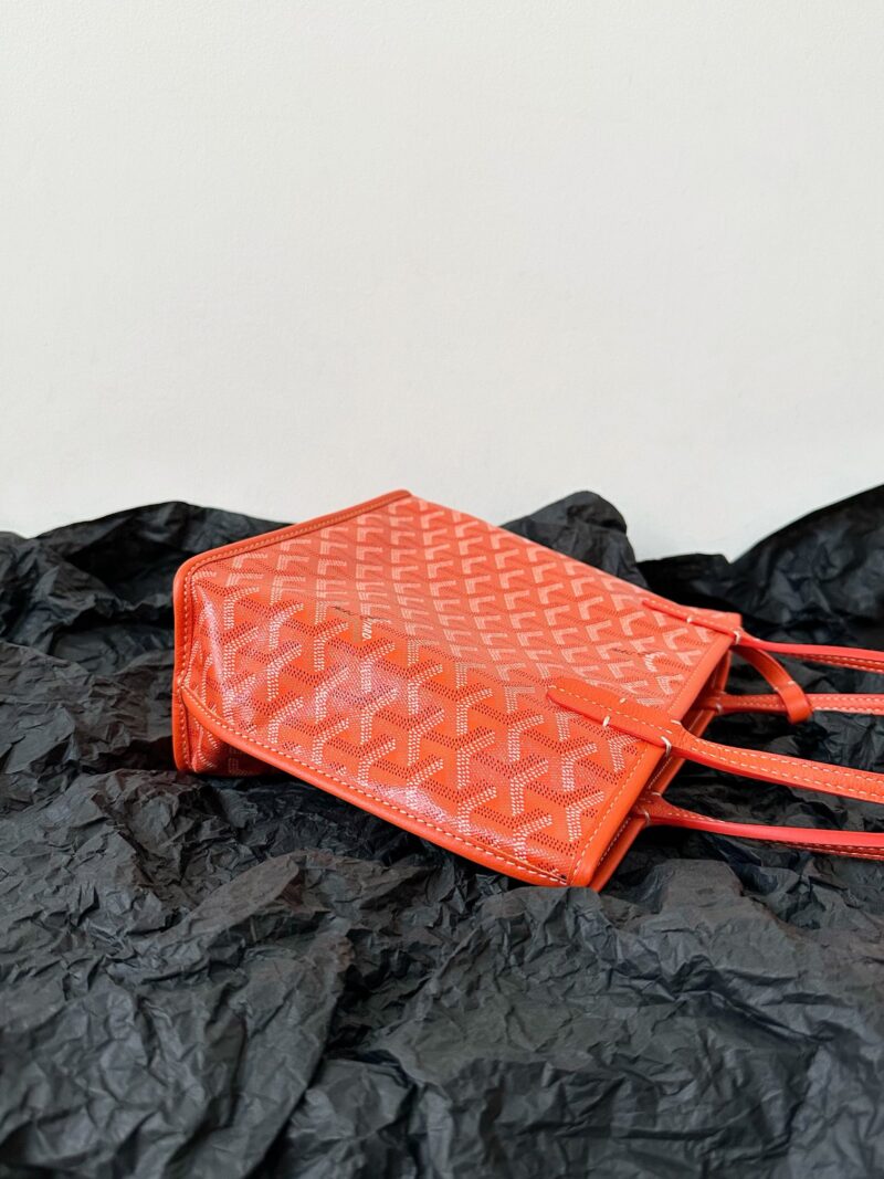 Goyard Anjou Reversible Tote Coated Canvas Mini
