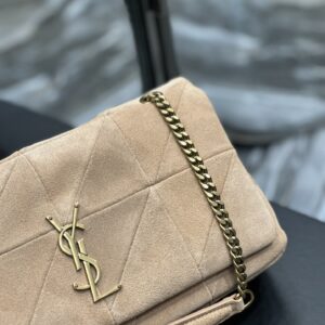 YSL Jamie Medium Shoulder Bag in Beige