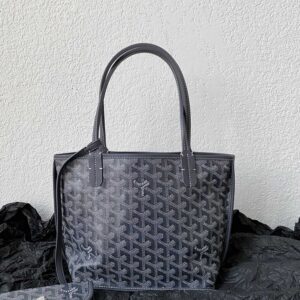 Goyard Anjou Reversible Tote Coated Canvas Mini