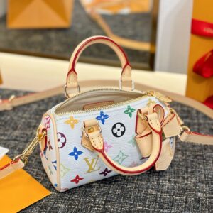 Louis Vuitton X Takashi Murakami Nano Speedy Bag