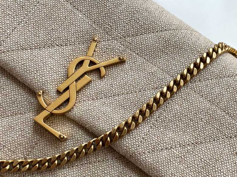 Saint Laurent Medium Jamie Carré Rive Gauche Bag ‘Beige’