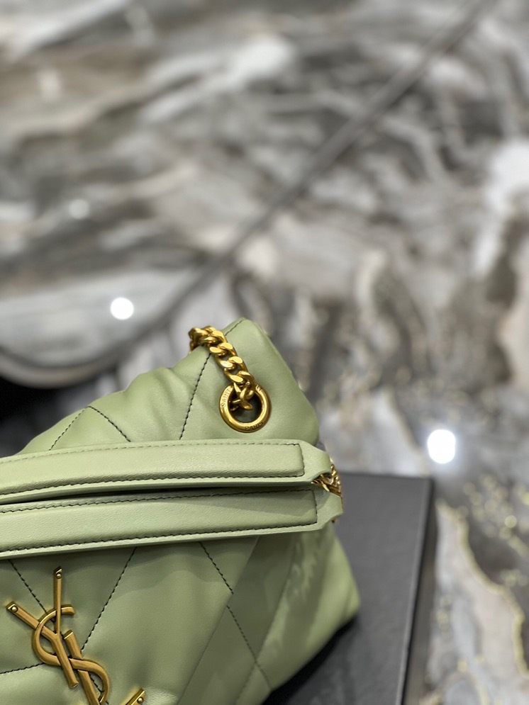 Saint Laurent  loulou puffer toy quilted leather shoulder bag