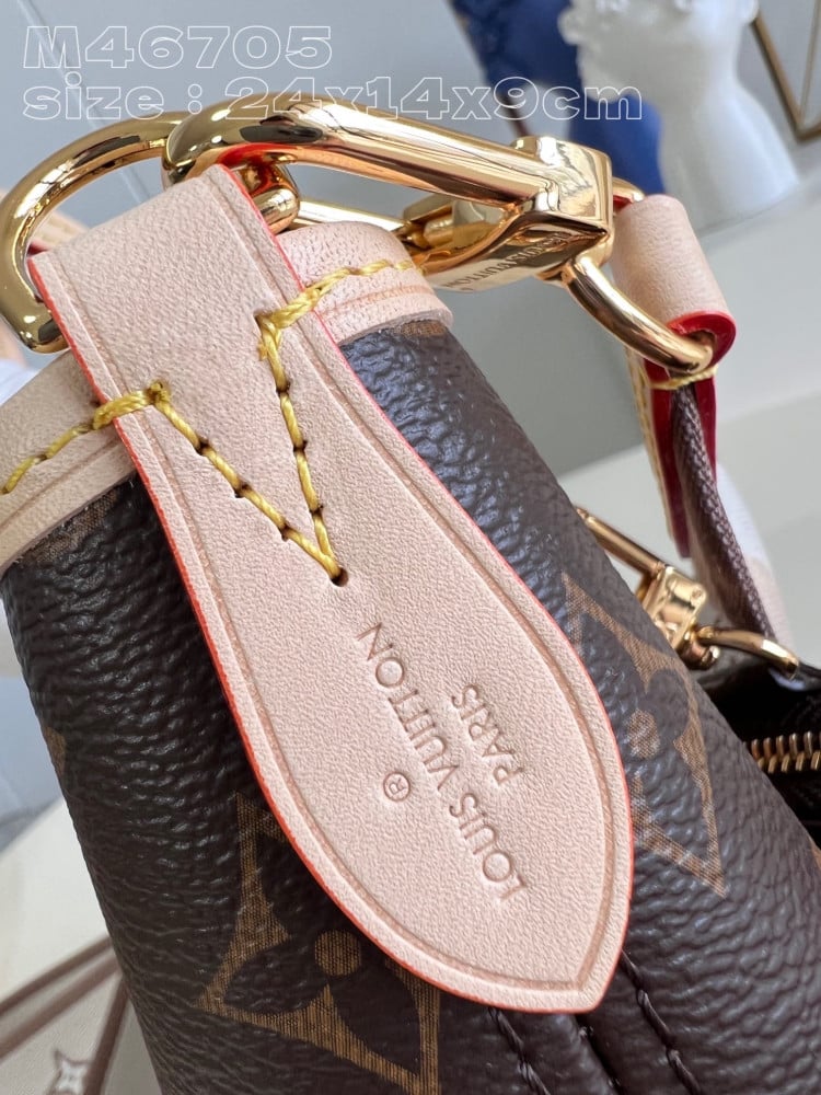 Louis Vuitton LV Neverfull Mini Monogram Handbags 24x14x9cm