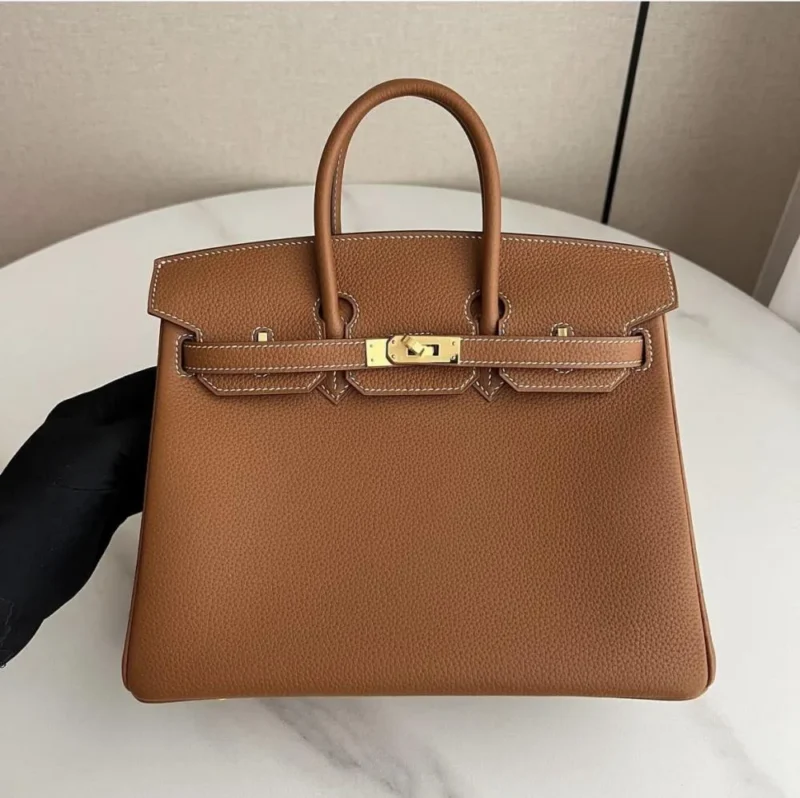 Hermes Birkin 25 Gold colour with Gold Hardware