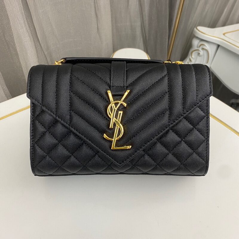 Saint Laurent Envelope Bag Small Black