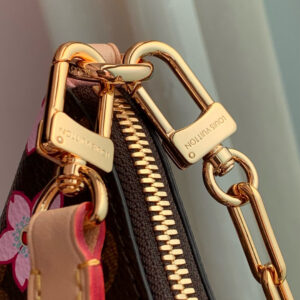 LV BOULOGNE CHERRY BLOSSOM 29 IN SAKURA BROWN MONOGRAM COATED CANVAS