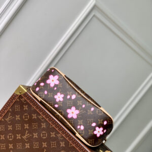 LV BOULOGNE CHERRY BLOSSOM 29 IN SAKURA BROWN MONOGRAM COATED CANVAS