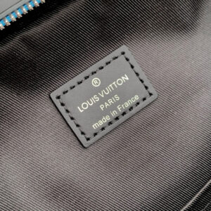 LV AVENUE SLINGBAG 31 IN BLACK AND GREY DAMIER GRAPHITA CANVAS CALFSKIN