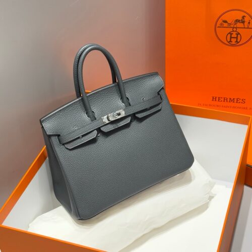 img_43e90bff_20250617_i1750141050619_5561_0_1_jpg HERMES BIRKIN 25 IN CHARCOAL GRAY SILVER HARDWARE