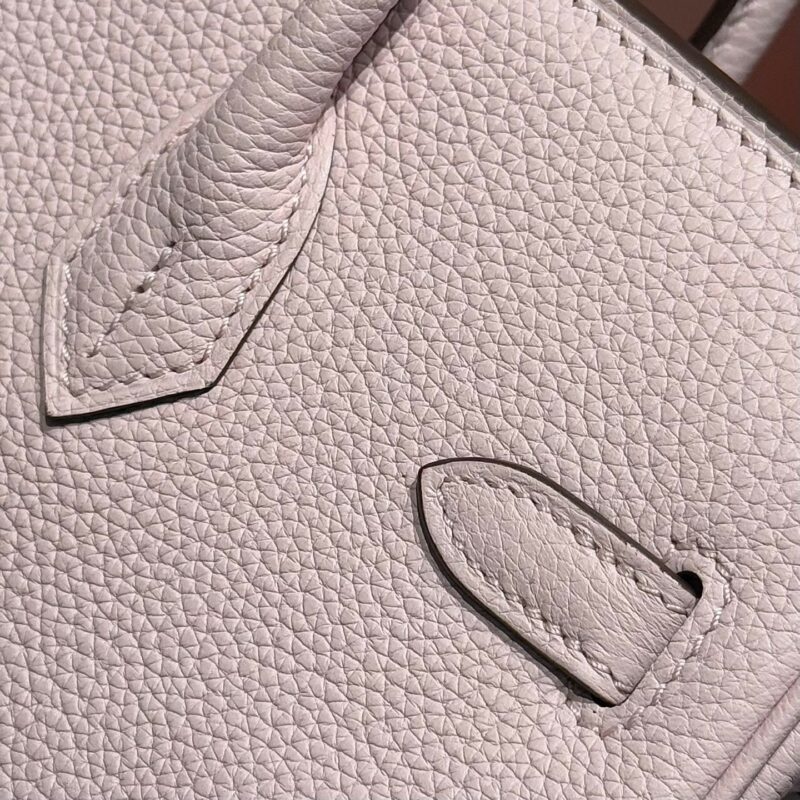 HERMES BIRKIN 25 IN PINK BABY SILVER HARDWARE