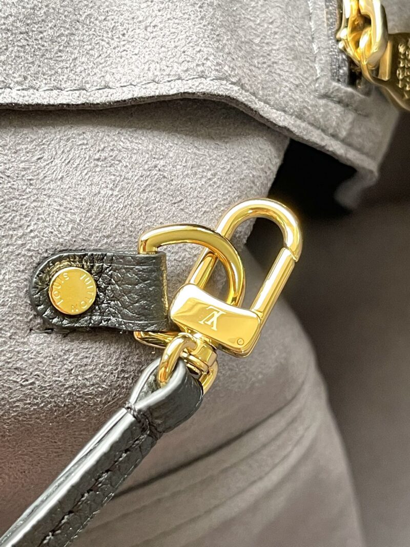 LV NEVERFULL MM IN BLACK CREAM MONOGRAM EMPREINTE LEATHER