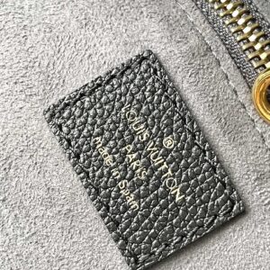 LV NEVERFULL MM IN BLACK CREAM MONOGRAM EMPREINTE LEATHER