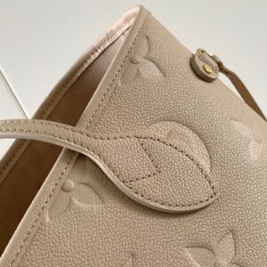 LV NEVERFULL 32 LIGHT BEIGE MONOGRAM EMPREINTE LEATHER