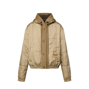 Replica Louis Vuitton Hooded Quilted Ripstop Jacket