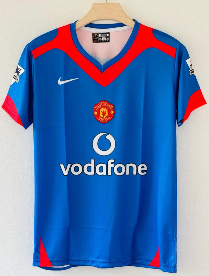 2005-06 Manchester United Away Jersey – Cristiano Ronaldo Embroidery Edition