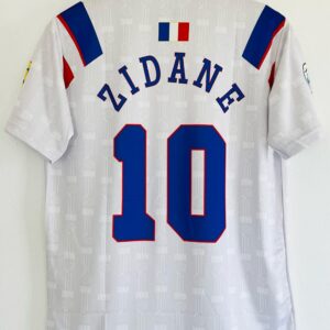 rn-image_picker_lib_temp_1f8dcf97-cb1f-4f38-bf46-ab731622f09f France 1996-97 Away Jersey – Zinedine Zidane Embroidery Edition