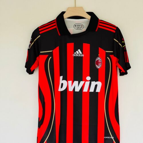 AC Milan 2006-07 Home Paolo Maldini Retro Jersey