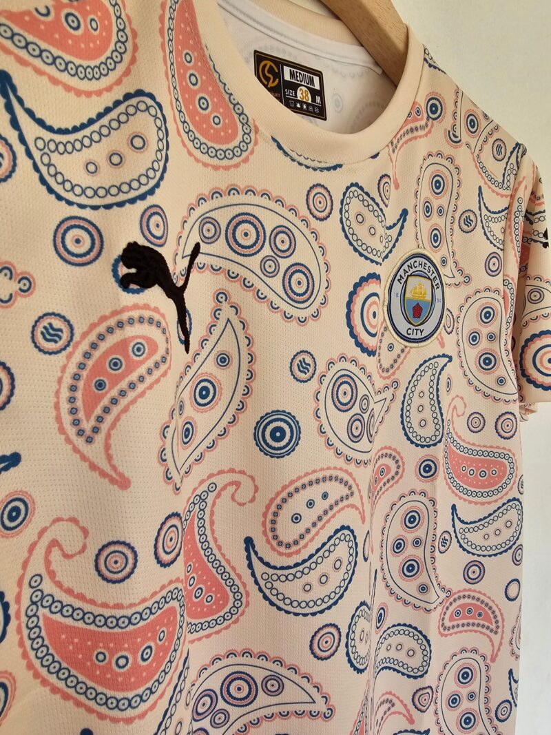 Manchester City Special Edition Paisley Embroidery Jersey