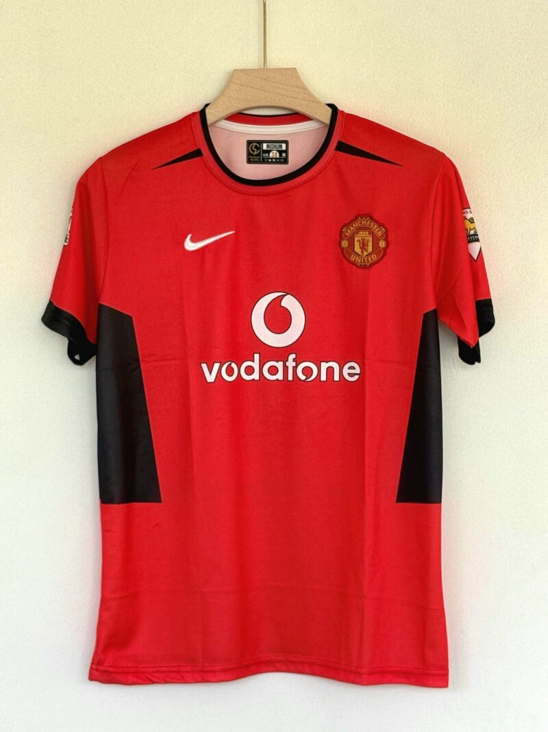 2003-04 Manchester United Home Jersey - Ronaldo Debut  Edition