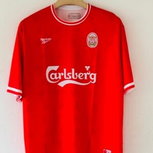 Relive Fowler’s Golden Years with the 1996-97 Liverpool Home Jersey – Retro Embroidery Edition