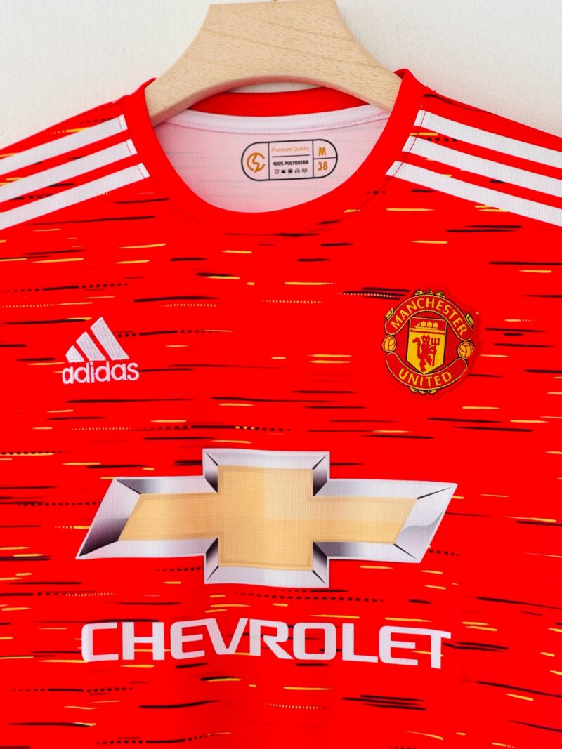 Manchester United 2020-21 Home Jersey – Bruno Fernandes Embroidery Edition