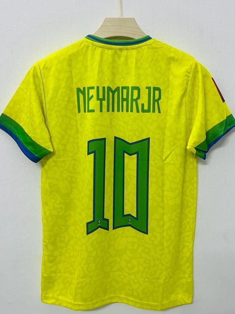 Celebrate Neymar’s World Cup Brilliance with the 2022 Brazil Home Jersey