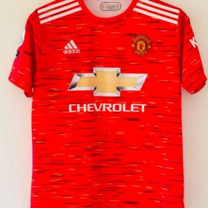 Manchester United 2020-21 Home Jersey – Bruno Fernandes Embroidery Edition