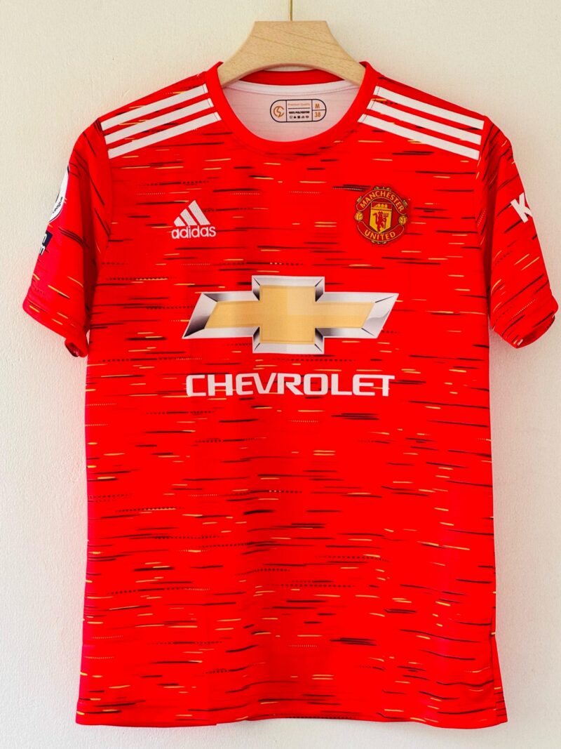 Manchester United 2020-21 Home Jersey – Bruno Fernandes Embroidery Edition
