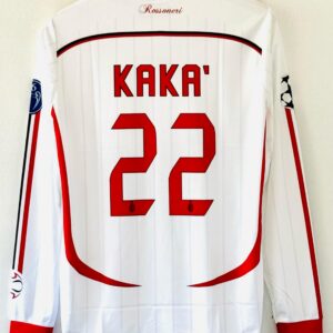 2006-07 AC Milan Away Jersey –Full sleeve embroidery edition (kaka)