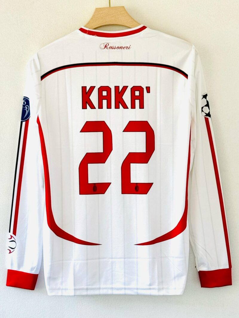 2006-07 AC Milan Away Jersey –Full sleeve embroidery edition (kaka)