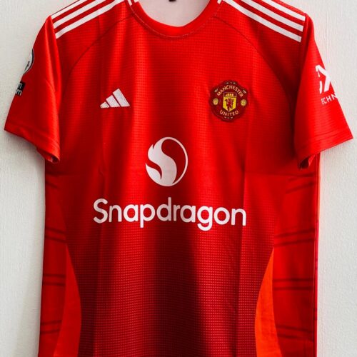 2024-25 Manchester United Home Jersey - Red Devils Edition