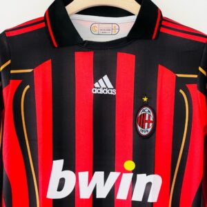 Rossoneri Legend with the 2006-07 AC Milan Home Jersey – maldini edition polo