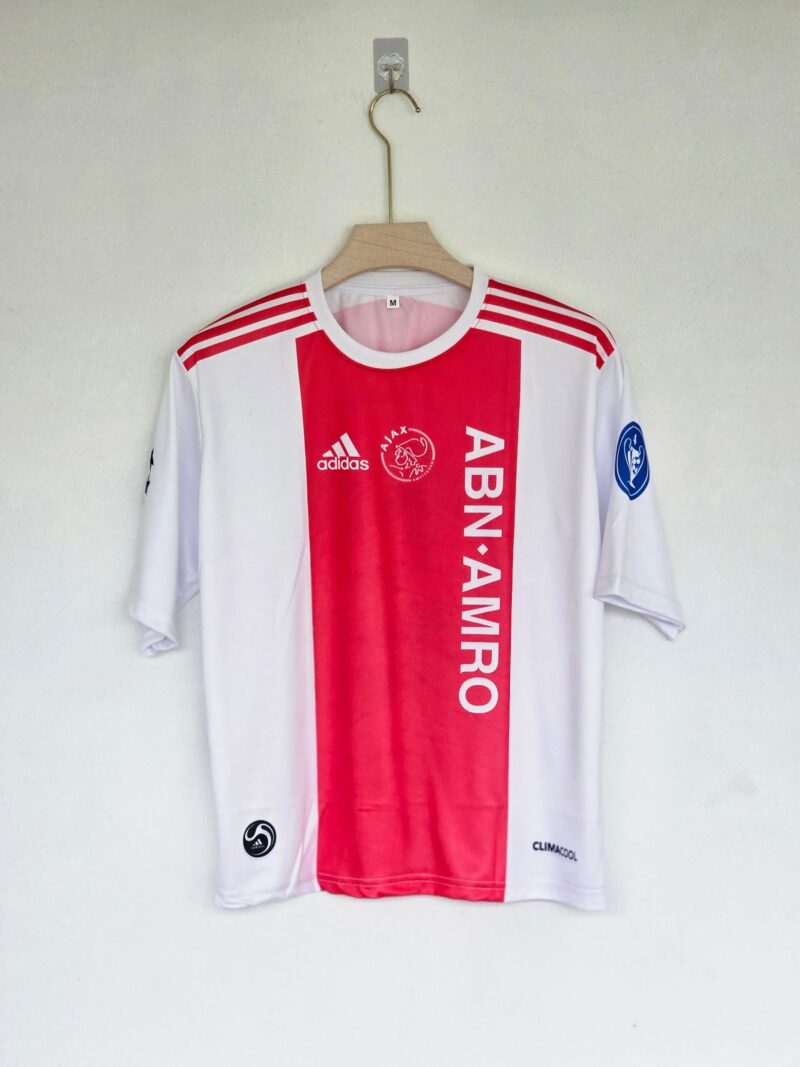 2002-03 Ajax Home Jersey Five Sleeve- Ibrahimović Rising Star Edition