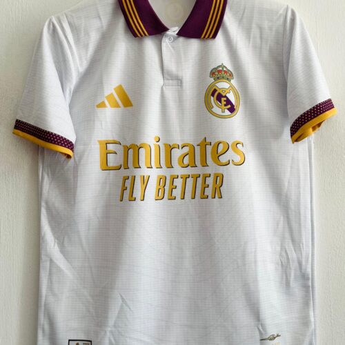 Real Madrid Special Edition Jersey - Royal Gold Elegance