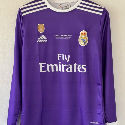 rn-image_picker_lib_temp_e1ab41cc-95b9-4c82-8791-ddf8d96868f2 2016-17 Real Madrid Away Jersey – Cristiano Ronaldo Full sleeve embroidery edition
