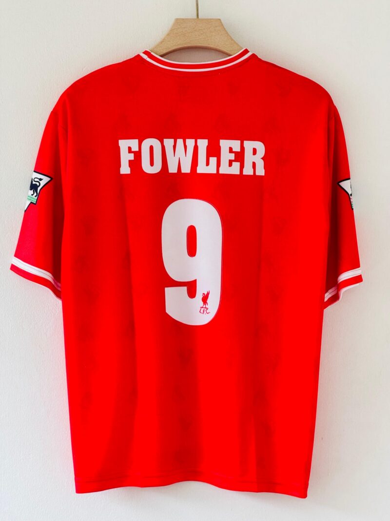 Relive Fowler’s Golden Years with the 1996-97 Liverpool Home Jersey – Retro Embroidery Edition