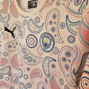 Manchester City Special Edition Paisley Embroidery Jersey