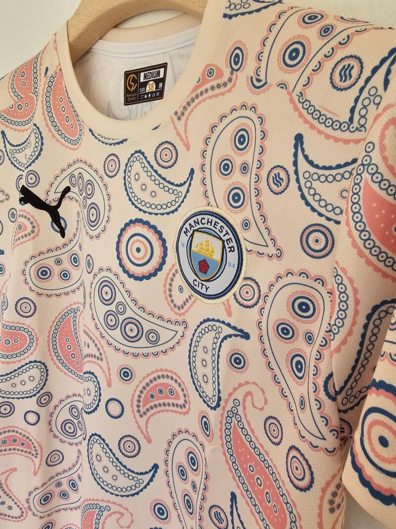 Manchester City Special Edition Paisley Embroidery Jersey