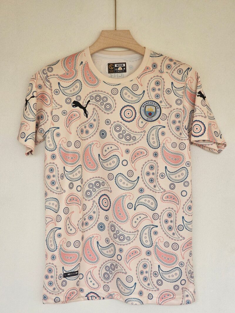 Manchester City Special Edition Paisley Embroidery Jersey