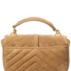 Saint Laurent Women’s Brown Mini Suede